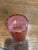 Antique Cranberry Glass Inverted Thumbprint Tumbler Hand Painted Winter Scene Mint- Mary Gregory Style For Sale In Seattle - Image 6 of 9