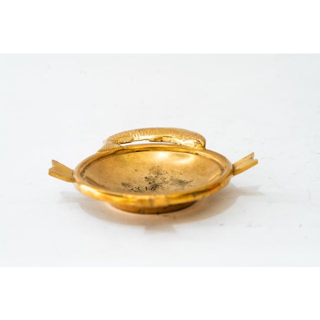 Ashtray with fish motiv vienna around 1950s Original condition