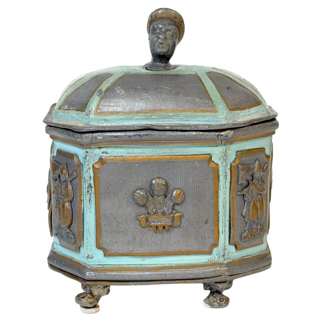 Regency “Brighton Pavilion” Tea Caddy or Tobacco Box England, circa 1820–1830 For Sale - Image 18 of 18