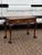 Chippendale Style Console Table with Drawers and Brass Handles For Sale - Image 3 of 10