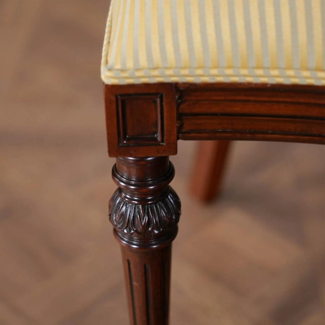 Round Back Mahogany Chairs- Set of 10 For Sale - Image 13 of 14