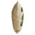 Boho Chic Handmade Kashmiri Crewel Palm Tree Leaf Wool Pillow Cover Global Chic 18 X 18 For Sale - Image 3 of 8
