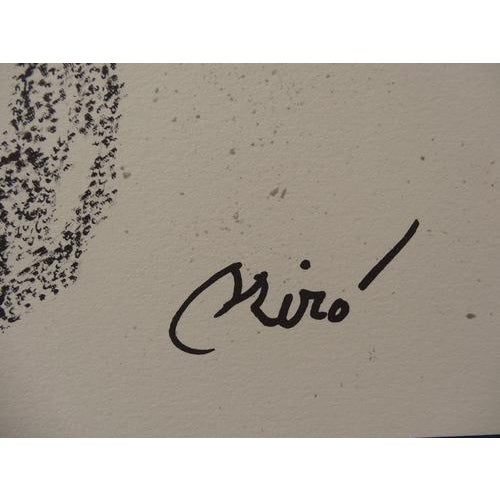 Modern Joan Miro: Maravillas Con Variations Acrosticas 9, Original Signed Lithograph For Sale - Image 3 of 4