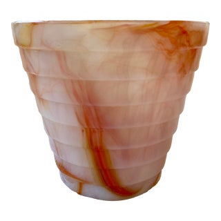 1940's Akro Agate Planter For Sale