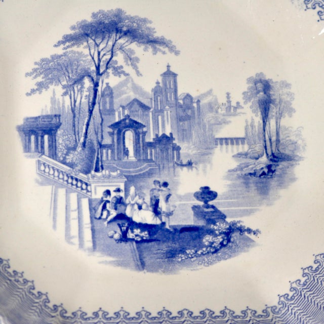 Mid 19th Century Mid-19th Century English W. Adams & Sons "Cassino" Ironstone Covered Tureen For Sale - Image 5 of 15