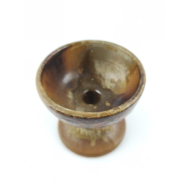 Mid-Century Danish Ceramic Candleholder from Axella, 1970s, in Flawless conditions. Designed 1970 to 1979 This piece has...