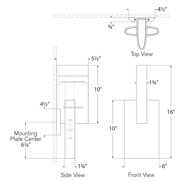 Kelly Wearstler for Visual Comfort Signature Lotura 16" Intersecting Sconce in Museum White For Sale - Image 9 of 10