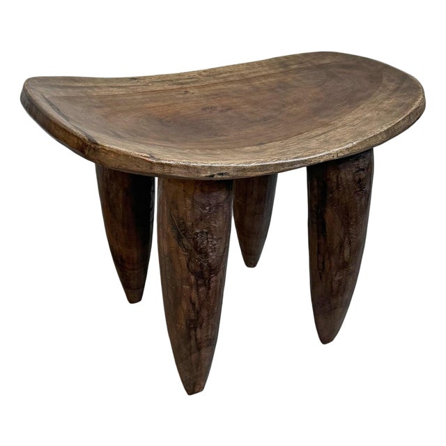 Original Vintage Senufo Stool Table For Sale