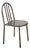 Model No. 222 Chair with Black Lacquered Tubular Steel from Robert Mallet Stevens For Sale