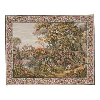 The Bridge Loom Woven Tapestry - 123 X 157 Cm (4'1" X 5'2") - Requires Rod Size 4 For Sale