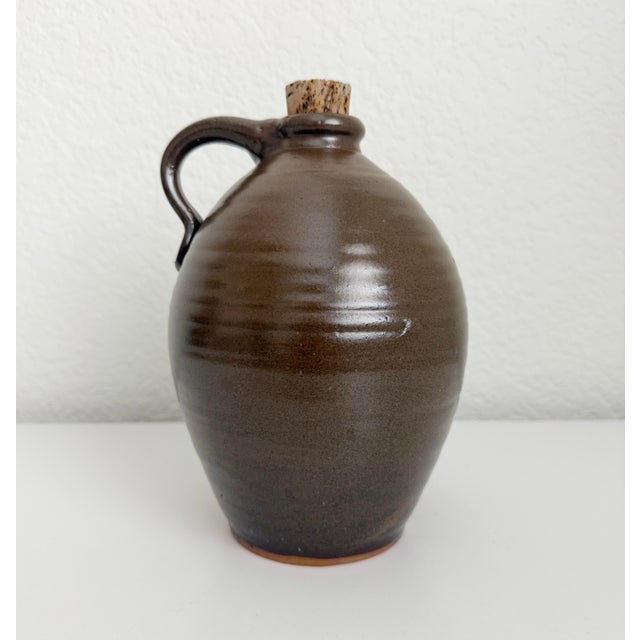 Mid 20th Century Vintage Stoneware Jug, Signed For Sale - Image 5 of 11