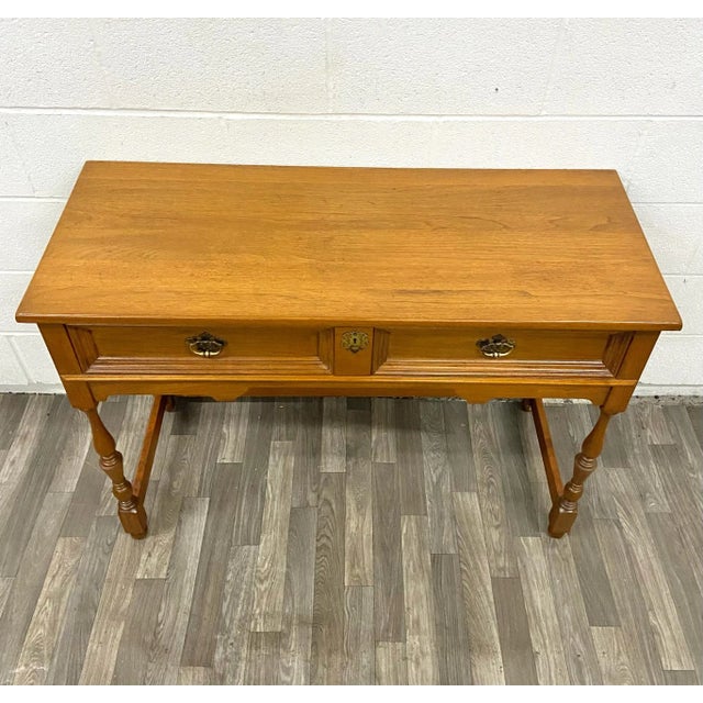 Vintage Colonial Style Sideboard Buffet Server Hall Table Chairish