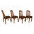 Set 4 Danish Mid Century Modern "Eva" Teak Dining Chairs by Niels Koefoed 1964 For Sale - Image 9 of 18