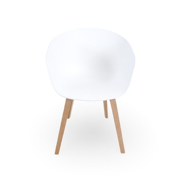 Postmodern Aac 22 Armchairs in White from Hay, Set of 4 For Sale - Image 3 of 10