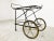 Vintage Italian Serving Trolley attributed to Cesare Lacca, 1950s For Sale - Image 10 of 11