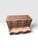 1980s Vintage Maitland-Smith Hand-Painted Serpentine Three-Drawer Chest – Designer Accent Dresser For Sale - Image 5 of 12
