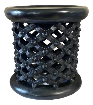 Vintage African Bamileke Spider Stool/Table 15.5" H