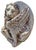 Relief in Asiago Biancone Marble Depicting the Lion of Saint Mark For Sale - Image 5 of 7