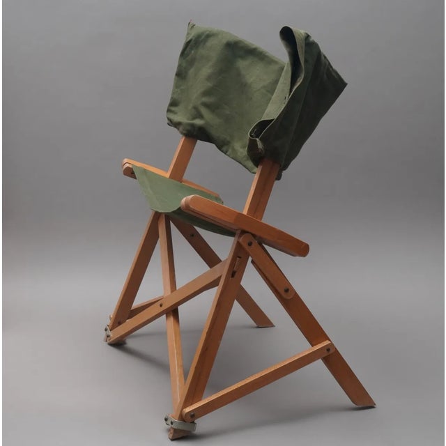 Beach Folding Chair by Pier Giacomo Castiglioni for Gavina, Italy, 1960s For Sale - Image 9 of 17
