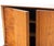 Brown Danish Mid Century Modern Two Part Chest on Chest Block Front Two Doors Fin Back For Sale - Image 8 of 12