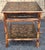 Late 20th Century Theodore Alexander Black Japanned and Ornate Bamboo Single Drawer Tier Side Table For Sale - Image 12 of 18