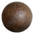 Wabi-Sabi Style Ball in Carved Wood, 1920s For Sale