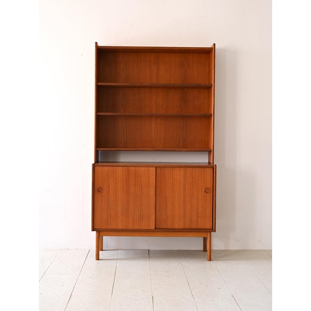 Vintage Bookcase with Doors, 1960s For Sale - Image 10 of 10