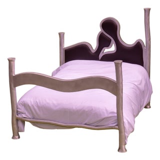 Aluminium Sculptural Bed by Six Dots Design For Sale