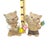 Vintage Uctci Japan Cat Flower Holders - A Pair For Sale - Image 10 of 11
