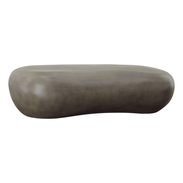Outdoor Modern Pebble Coffee Table For Sale