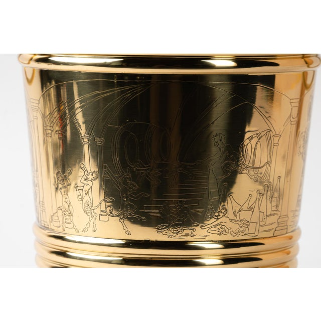 Vintage Brass Champagne Bucket, 1920s For Sale - Image 14 of 18