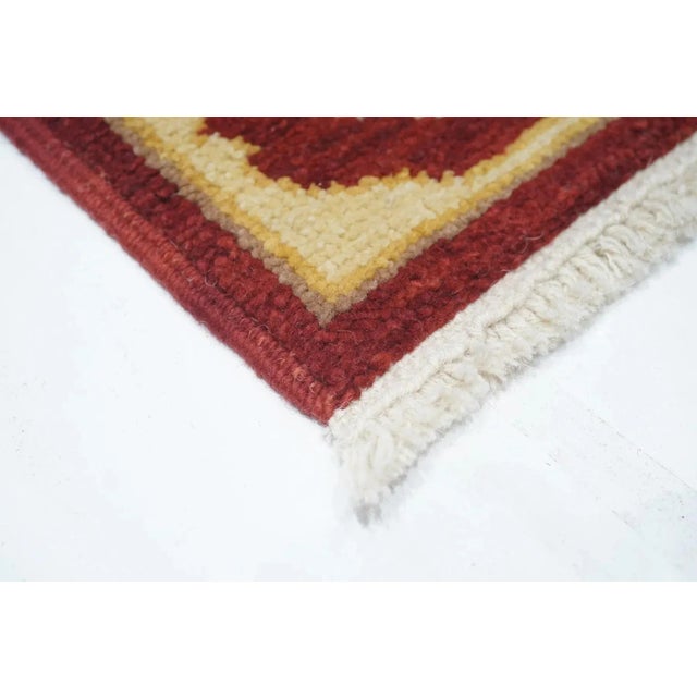 Oushak Rug 4'1'' X 6'1'' For Sale - Image 4 of 10