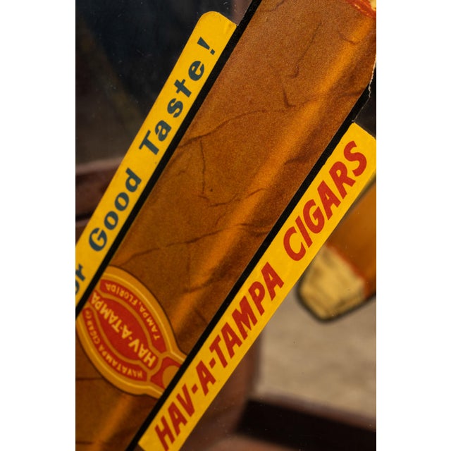 American 1900s Antique Historic American Hav-A-Tampa Cigar Case For Sale - Image 3 of 8