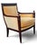 Traditional Baker Furniture Federal Revival Mahogany Upholstered Armchair With Ball Finials, Late 20th Century For Sale - Image 3 of 9