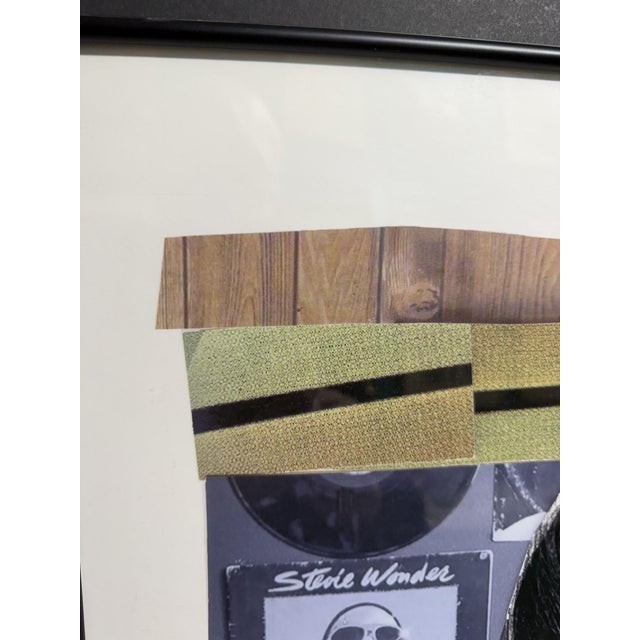 Mickalene Thomas Art Print “Clarivel With Black Blouse With White Ribbon” by Mickalene Thomas 2016 For Sale - Image 4 of 8