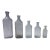Antique Apothecary / Pharmacy Bottle Collection – Lavender & Clear Glass – 1800s/1900s For Sale
