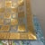 1960s Mid-Century Modern Signed Georges Briard Gilt and Pebble Glass Square Platter For Sale In Minneapolis - Image 6 of 8