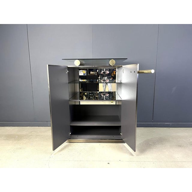 Postmodern Bar Cabinet from Belgochrom, 1980s For Sale - Image 11 of 14