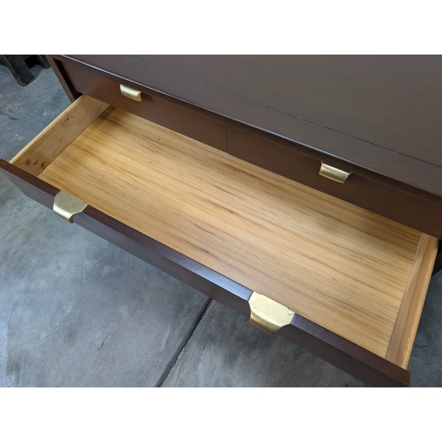 Mid Century Chest by Edward Wormley for Drexel Precedent Bachelor Chests/Dressers, A Pair For Sale - Image 14 of 17