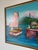 Telfort Emmanuel ( 1964-1987 ) Haitian Folk Art Oil Painting on Canvas - Framed For Sale - Image 4 of 11