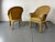 Beige Modernist Tropical Brutalist Leather Chairs from Budji Layug, 1990s, Set of 2 For Sale - Image 8 of 9
