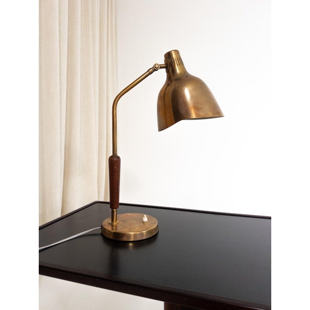Model 2790 Table Lamp by Carl-Axel Acking for Bröderna Malmströms Metallvarufabrik, Sweden, 1950s For Sale - Image 14 of 14