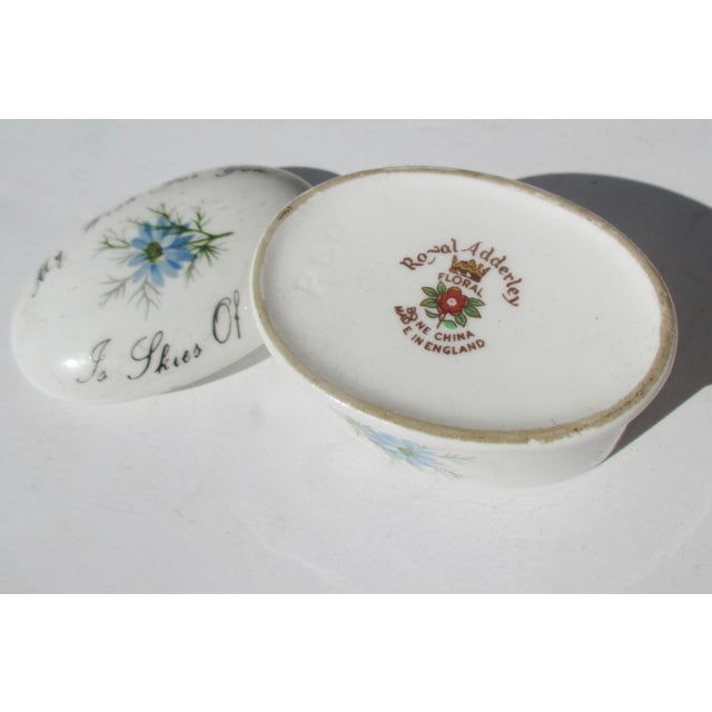 1980s Royal Adderley Trinket Box 80s' For Sale - Image 5 of 5