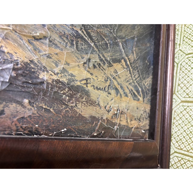 Brown Late 20th Century Framed Oil Painting Depicting the Cutty Sark For Sale - Image 8 of 8