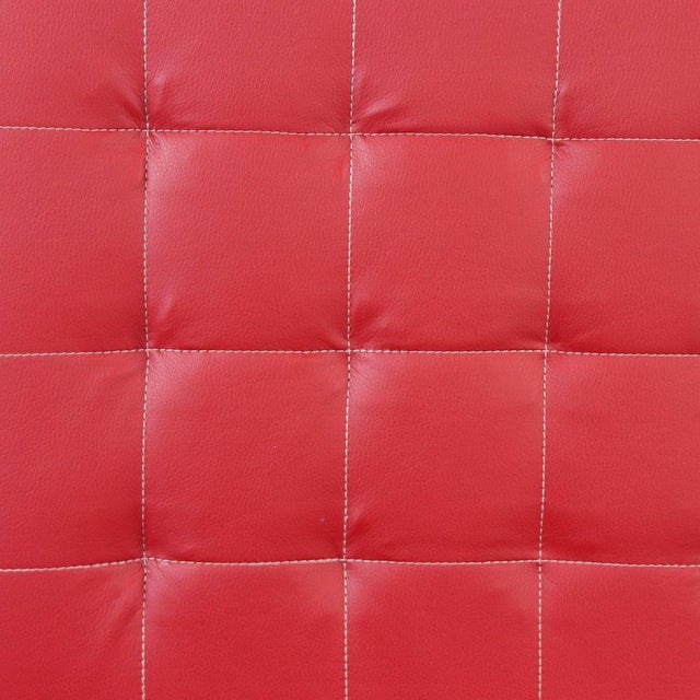 Red Mid-Century Model Bratislava Armchair by Ludvik Volak for Drevopodnik Holesov, 1960s For Sale - Image 8 of 16