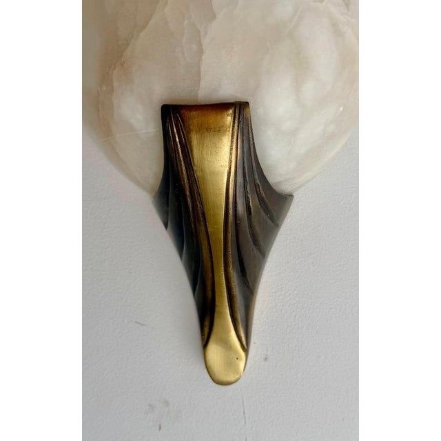 1970s Vintage Art Deco Wall Lights, 1970, Set of 4 For Sale - Image 5 of 9