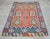 Hand Woven Turkish Kilim Rug Flat Weave Wool Area Oushak Rug For Sale - Image 9 of 13