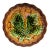 Majolica Chesnut Leaf Plate Villeroy & Boch, Circa 1890 For Sale