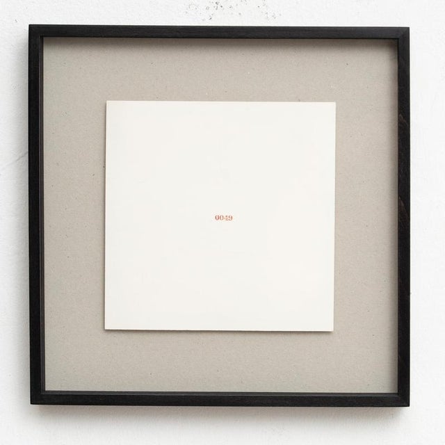 Modern Carl Andre, Untitled (Rubber Stamp Portfolio), 1970s, Print For Sale - Image 3 of 12