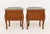 Pair of Louis XV Style Ormolu Mounted Walnut Bombe Commodes For Sale - Image 4 of 11